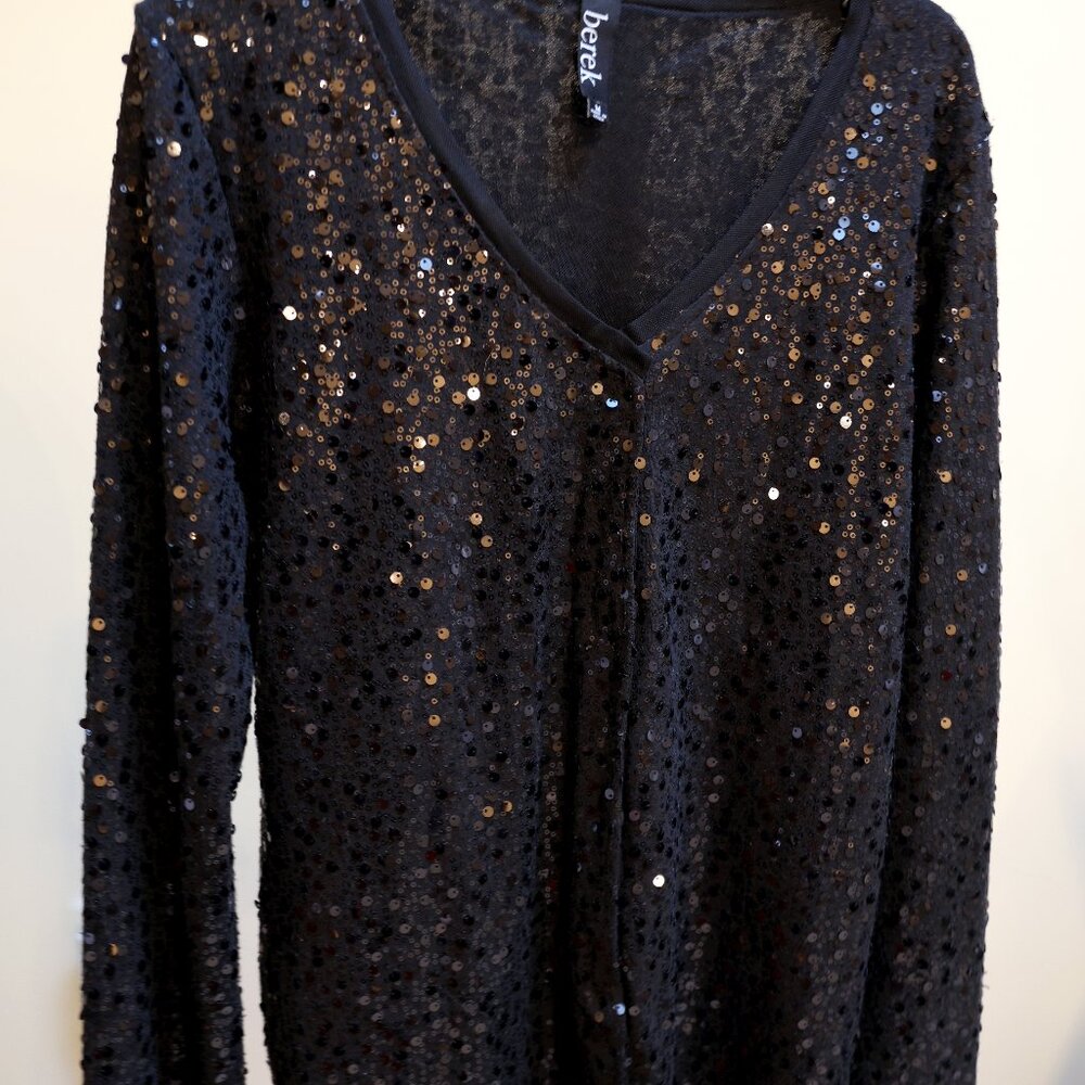 Berek all sequin top